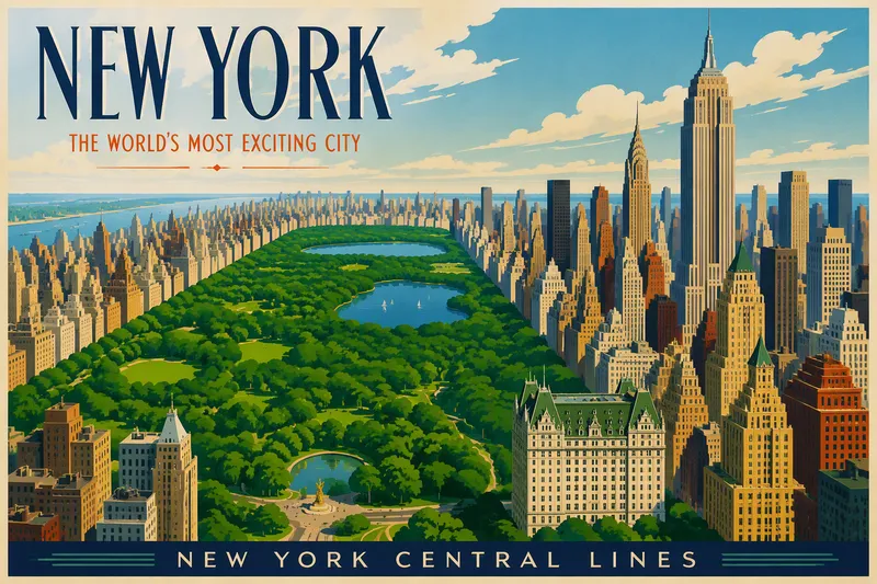 Bryant Park pilvenpiirtäjien ympäröimänä Bryant Park pilvenpiirtäjien ympäröimänä