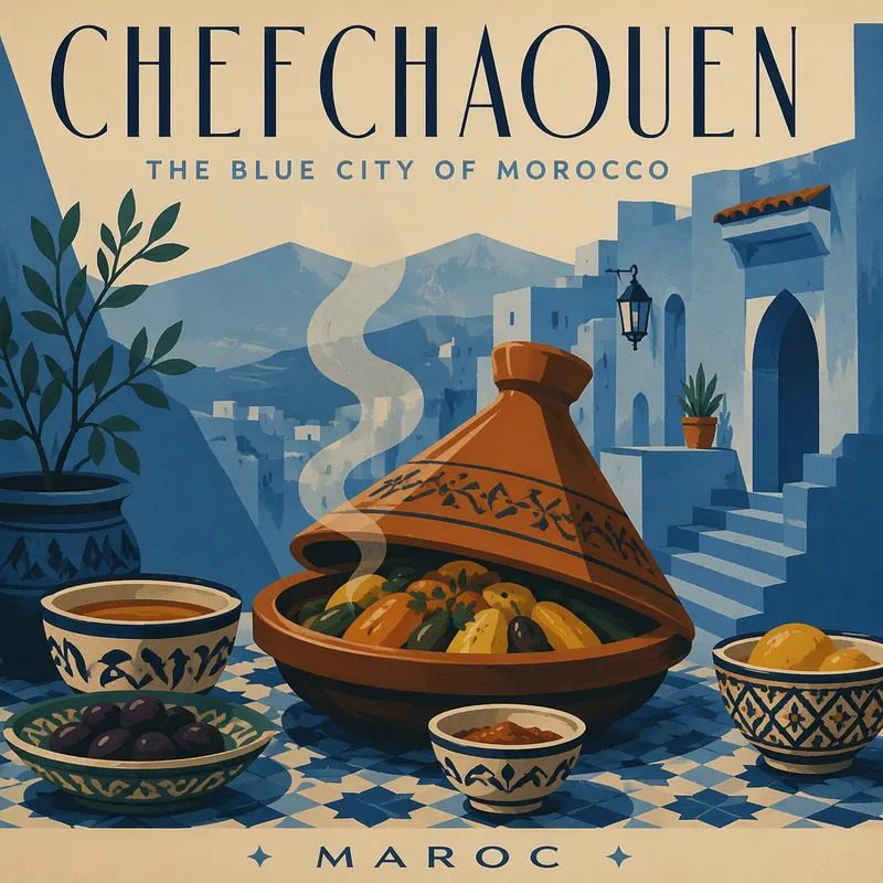 Marokkolainen tajine-ruoka tarjoilussa Marokkolainen tajine-ruoka tarjoilussa