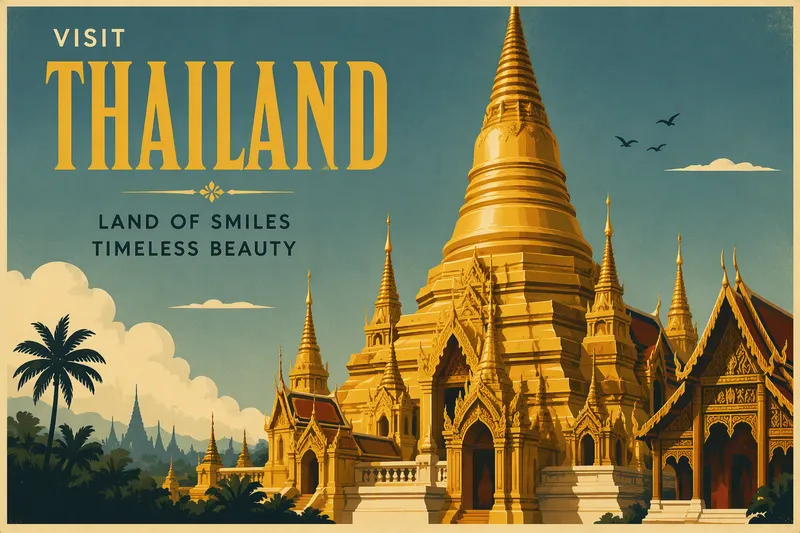 Kultainen buddhalainen temppeli Chiang Maissa
