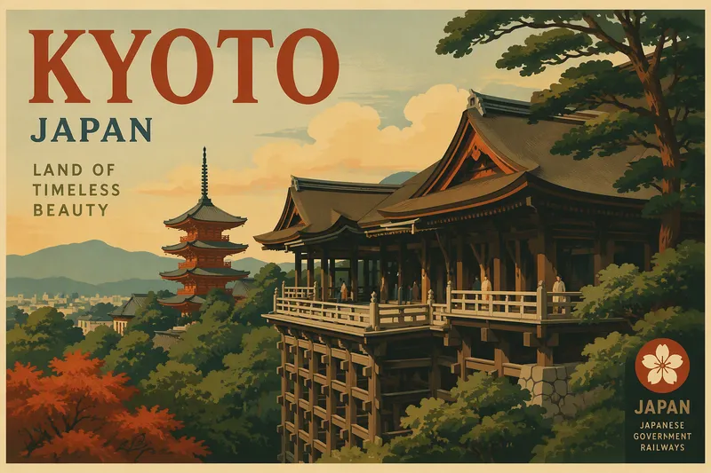 Hase-deran perinteinen japanilainen temppelialue