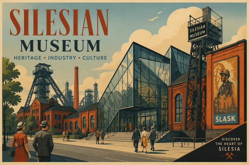 Sleesian museo vanhassa hiilikaivosympäristössä