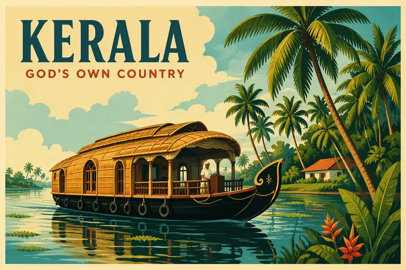 Perinteinen asuntolaiva lipumassa rauhallisella kanavalla