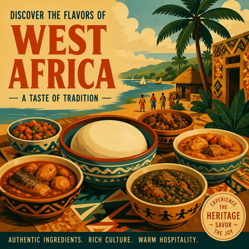 Perinteistä fufu-ruokaa ja afrikkalaisia pataruokia
