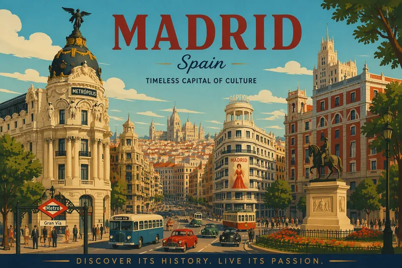 Madridin historiallinen keskusta ja arkkitehtuuria