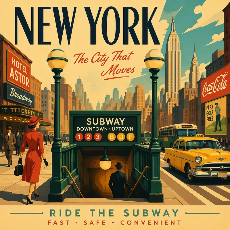 New Yorkin metron sisäänkäynti katutasossa New Yorkin metron sisäänkäynti katutasossa