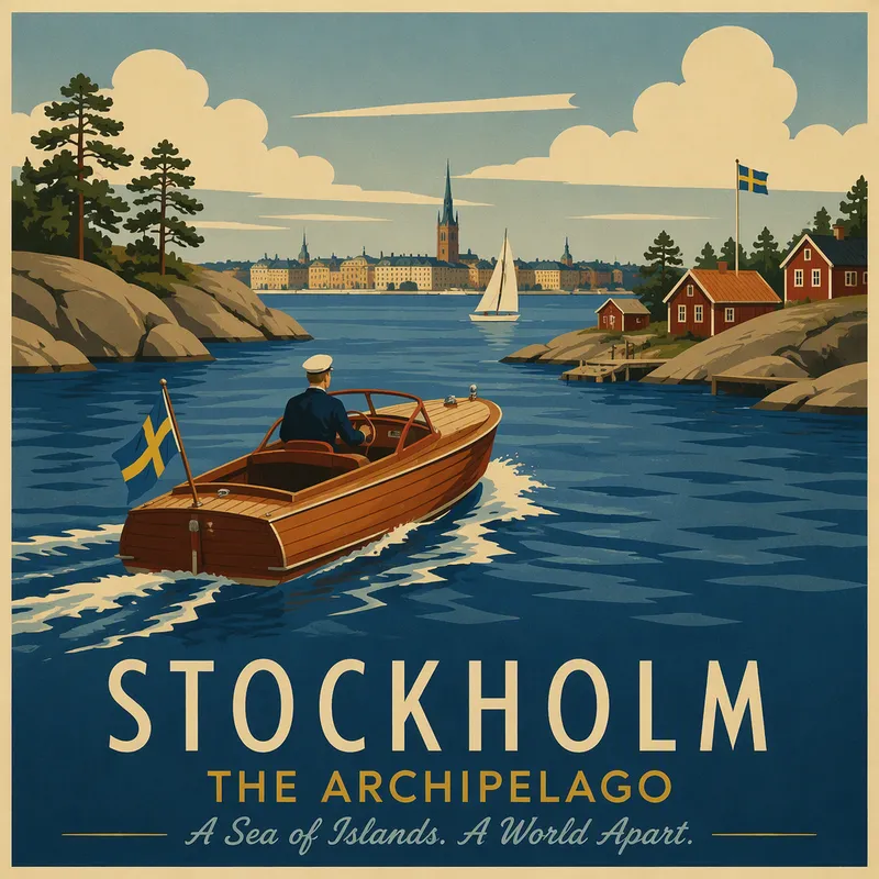 Saaristoa ja veneilyä Ruotsin rannikolla Saaristoa ja veneilyä Ruotsin rannikolla