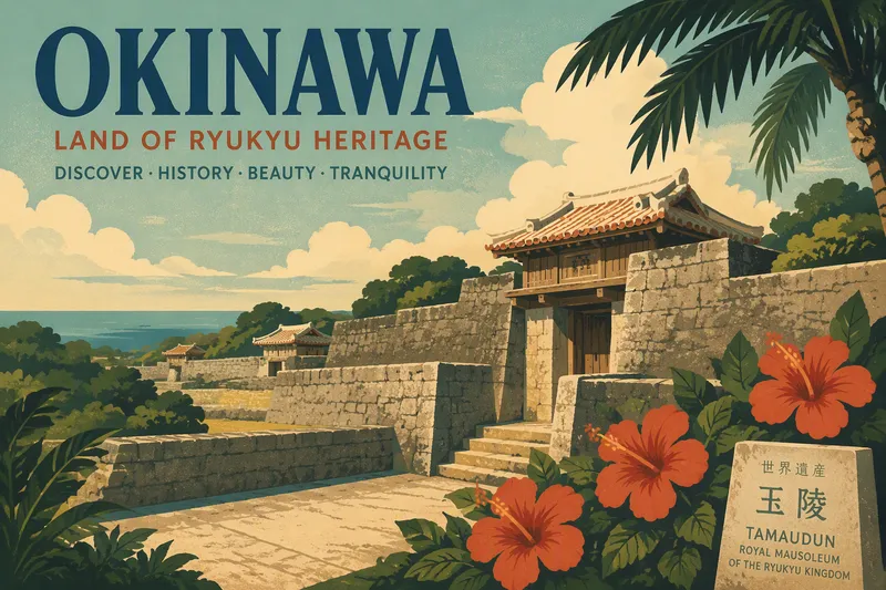 Historiallinen kuninkaallinen hauta Okinawalla