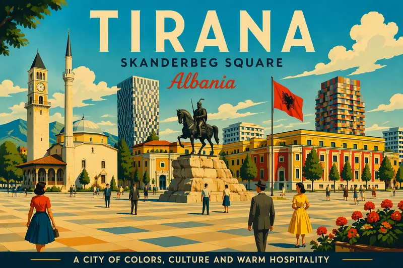 Skanderbegin aukio Tiranassa